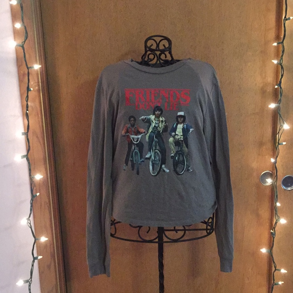 Stranger things long sleeve t shirt